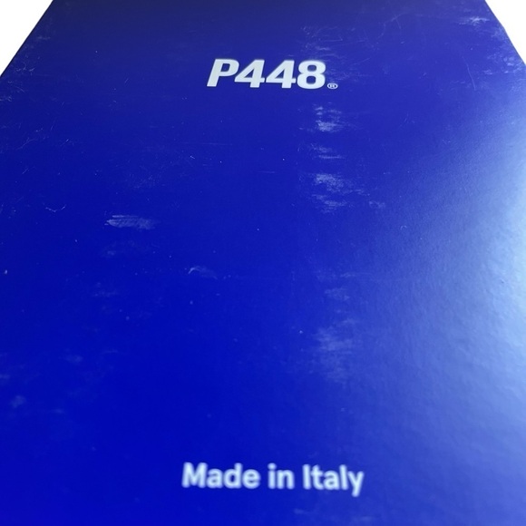 P448 Fergie Sandals Black Made in Italy NWT - Picture 13 of 15